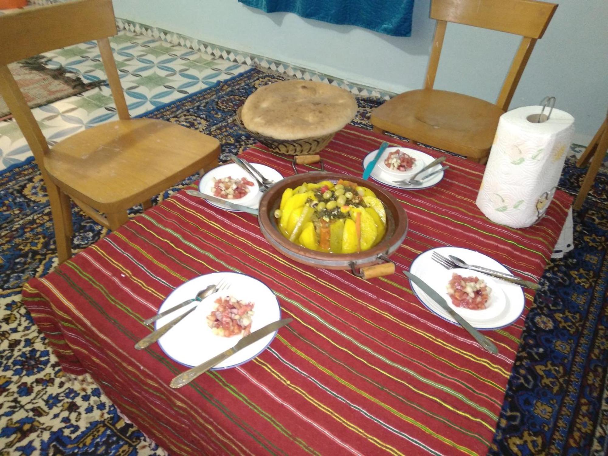 Gite D'Etape Ziz Oasis Achbarou Buitenkant foto
