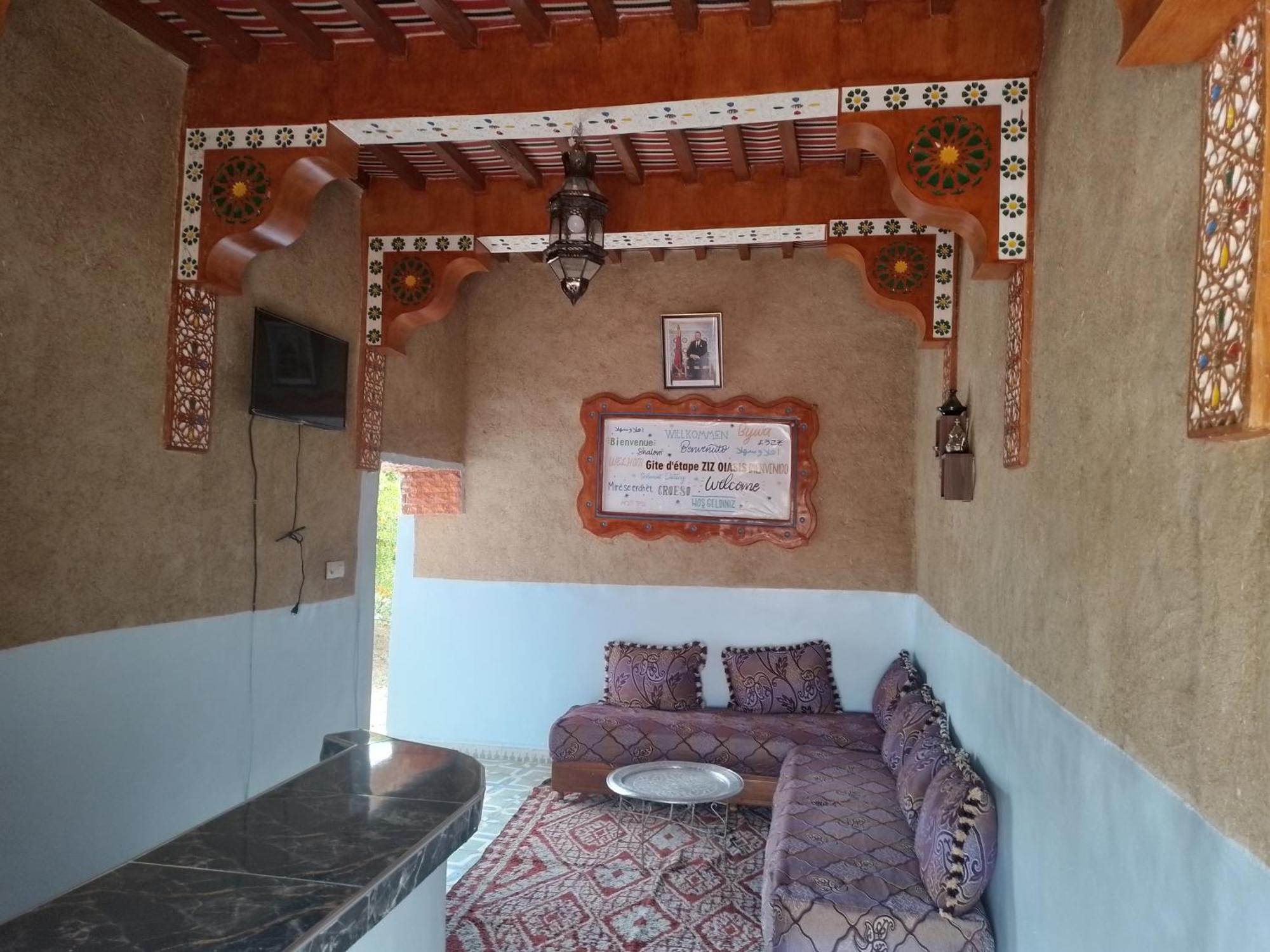 Gite D'Etape Ziz Oasis Achbarou Buitenkant foto